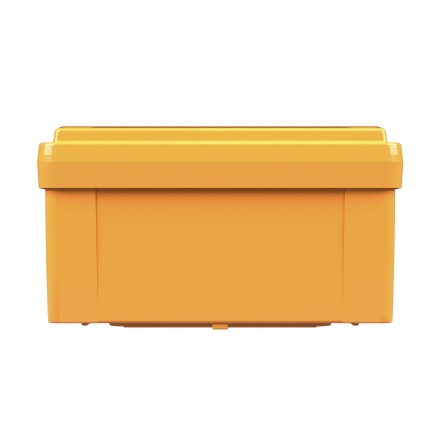 Коробка пластиковая FS с гладкими стенками и клеммниками, IP56, 100х100х50 мм, 6р, 450V, 6A, 4 кв.мм
