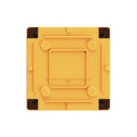 Коробка пластиковая FS с гладкими стенками и клеммниками, IP56, 100х100х50 мм, 5р, 450V, 20A, 10 кв.мм