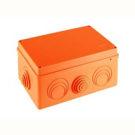 JBS210 Коробка огн. E110, о/п 210х150х100мм, без галогена, 8 выходов, IP55, 9P, (0,15-2,5 кв.мм)