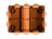JBS150 Коробка огн. E110, о/п 150х110х70мм, без галогена,10 вых., IP55, 10P, (0,15-2,5 мм2), цвет оранжевый